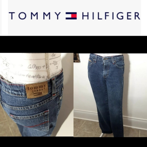 Size 28 Tommy Hilfiger Jeans flare Leg - Picture 1 of 9